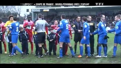 Résumé Bourg-Péronnas-AC Ajaccio 22-01-2012