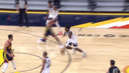All-Angles: Anthony Edwards monster dunk vs GSW