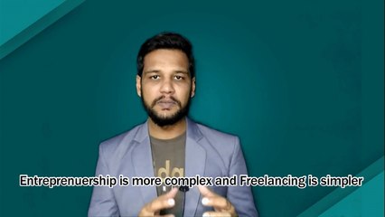 Entrepreneurship VS Freelancing || Entrepreneurship Series || Lesson 3