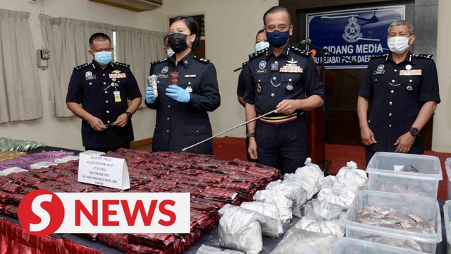 RM3.67mil worth of drugs seized, four nabbed