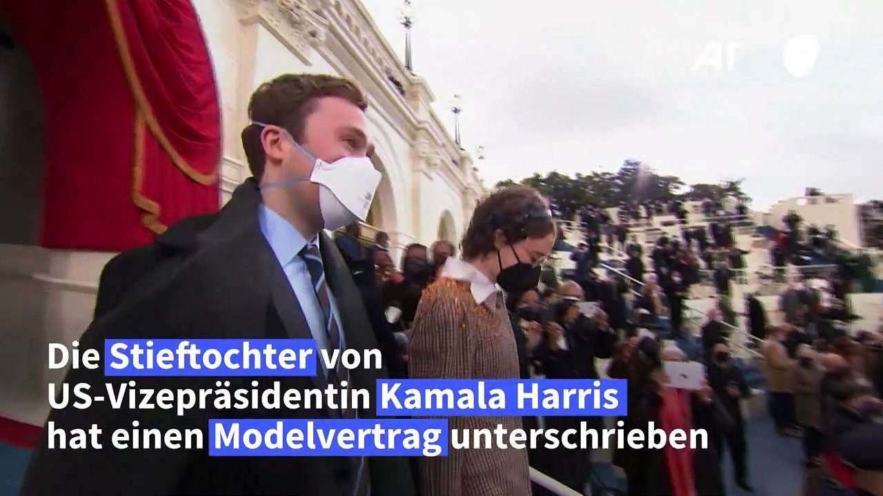 Stieftochter von Kamala Harris unterschreibt Modelvertrag