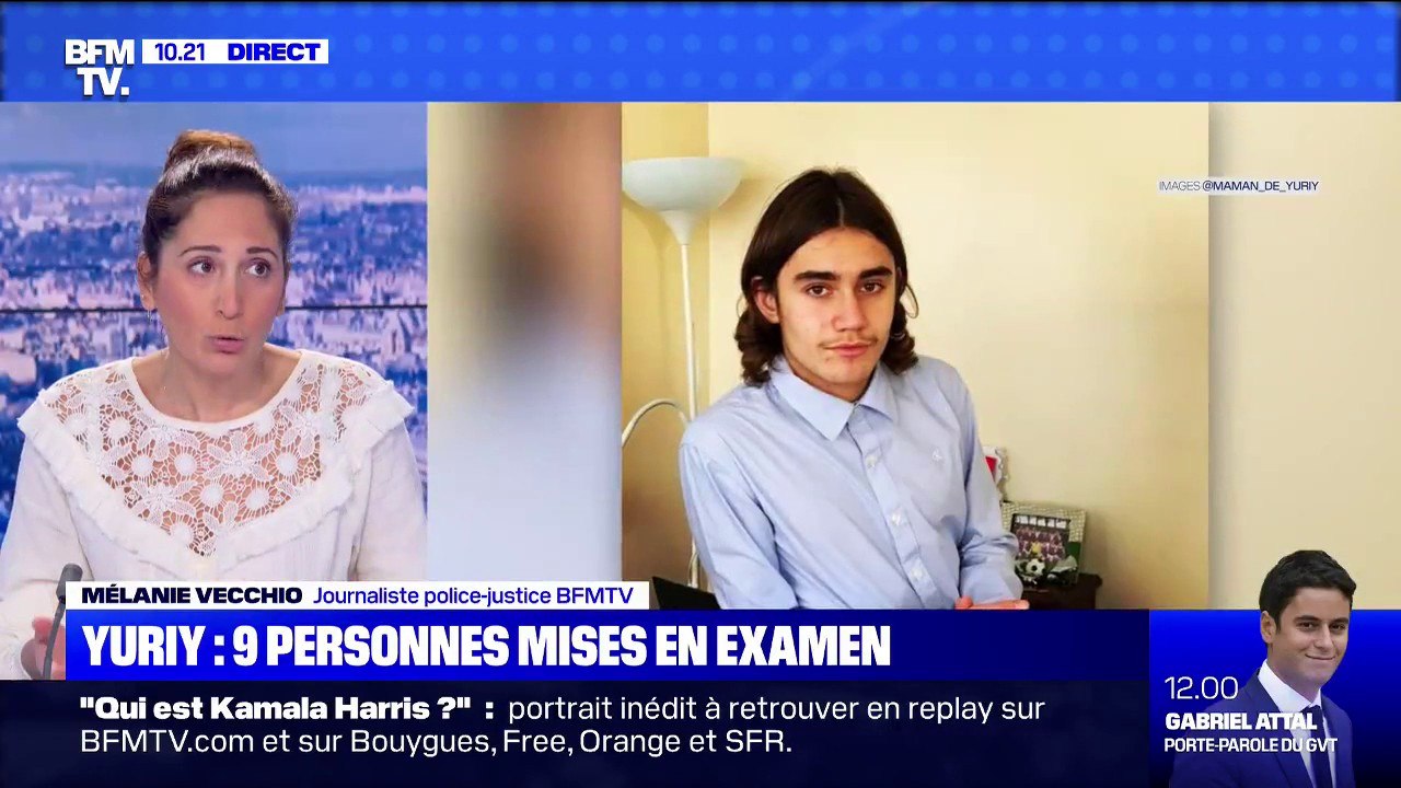 9 personnes ont été mises en examen dans l'affaire Yuriy