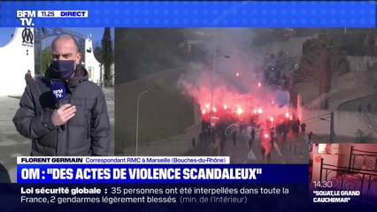 Intrusion à La Commanderie: les joueurs de l'OM de retour à l'entraînement