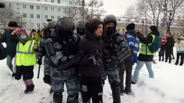 Russie: au moins 750 interpellations lors de manifestations pro-Navalny (ONG)