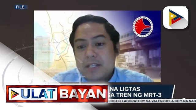 #UlatBayan | DOTr, tiniyak na ligtas vs. COVID-19 ang mga tren ng MRT-3