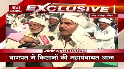 Farmers Protest : Tension escalates at Rajasthan - Hariyana Border