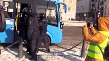 اعتقال أكثر من ألف شخص في روسيا بينهم 140 في موسكو أثناء تظاهرات مؤيدة لنافاني (منظمة غير حكومية)