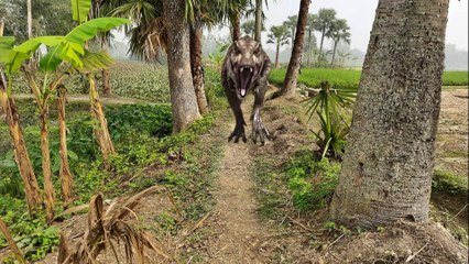 T Rex Chase - Part 20- Jurassic World Fan Movie | Dinosaur Movie #rPO BOYS