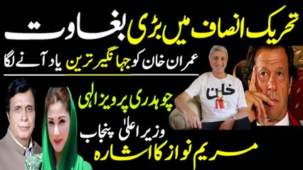 Mutiny against Imran Khan in PTI | Pervaiz Elahi new Conspiracy | Jahangir Tareen, Maryam Nawaz