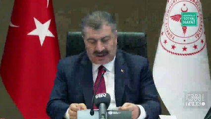 Bilim Kurulu toplantısı sonrası Bakan Koca'dan açıklama