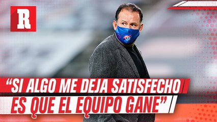 Juan Reynoso aseguró que lo más importante es conseguir resultados postivos