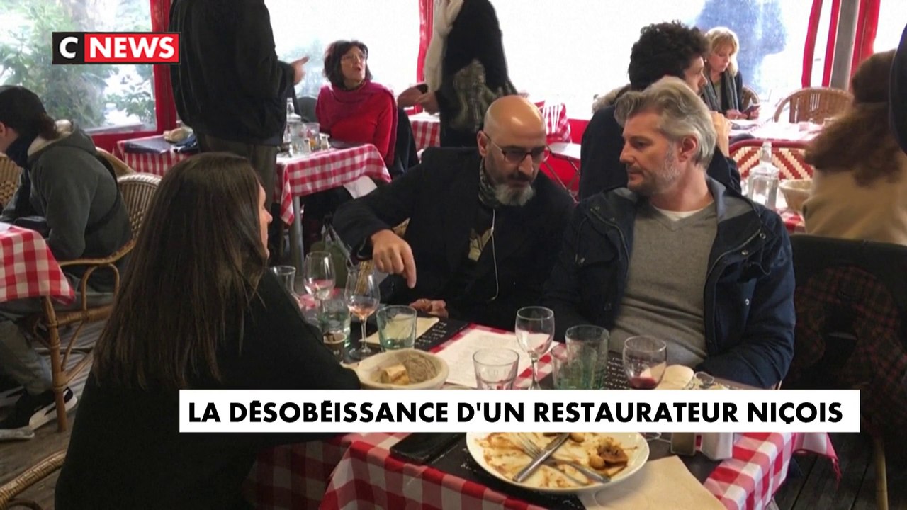 La désobéissance d'un restaurateur niçois