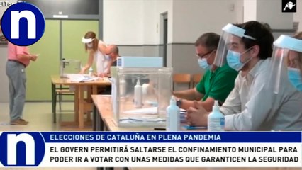 Estas son las medidas anticovid para las elecciones en Cataluña