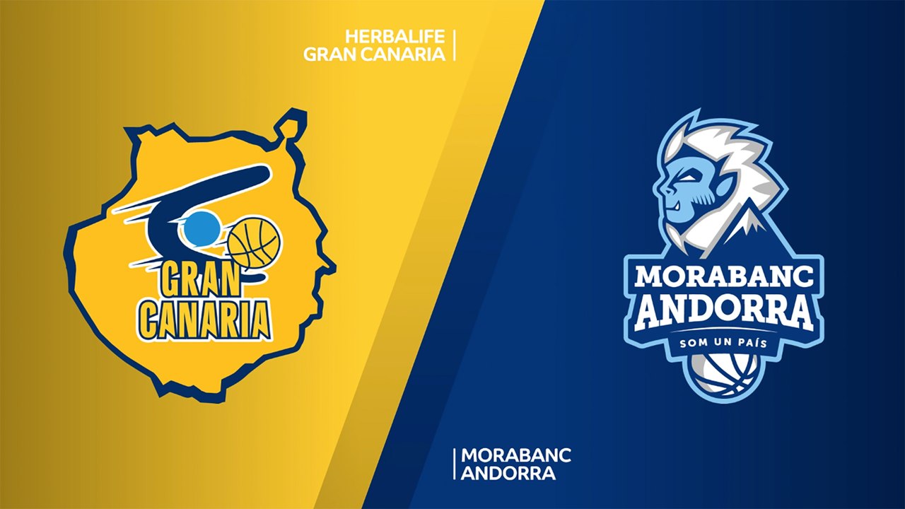 Herbalife Gran Canaria - MoraBanc Andorra Highlights | 7DAYS EuroCup, T16 Round 3