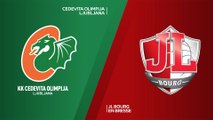 Cedevita Olimpija Ljubljana - JL Bourg en Bresse Highlights | 7DAYS EuroCup, T16 Round 3