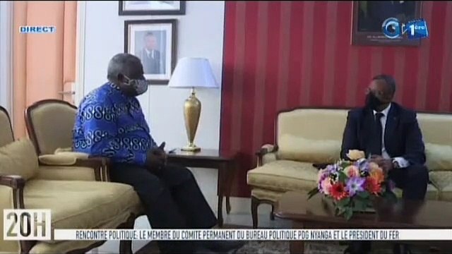 RTG/ Echange entre le président du Fond d’Egalité Républicain (FER) et le membre du comité permanent du bureau politique PDG