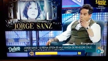 El actor Jorge Sanz le pega un magistral y elegante repaso a Pedro Almodvar
