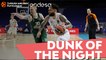 Endesa Dunk of the Night: Jeffery Taylor, Real Madrid