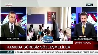 Sözleşmeli personel için çalışma yürütülüyor