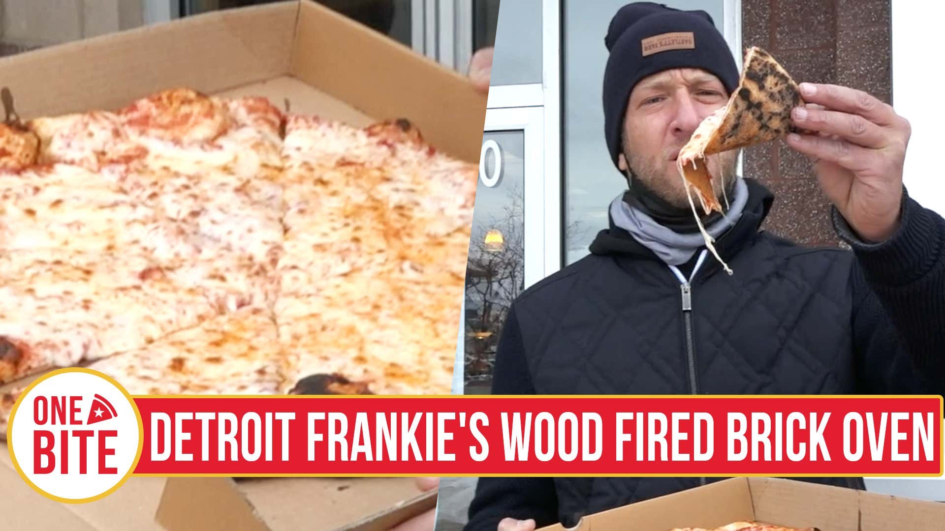 Barstool Pizza Review - Detroit Frankie's Wood Fired Brick Oven (Lansing,  MI) - video Dailymotion
