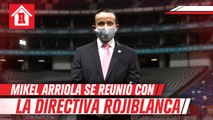 Mikel Arriola tuvo reunión virtual con directiva del Rebaño