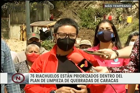 Plan de Limpieza de Quebradas en Caracas atiende principalmente 76 riachuelos con labores de desmalezamiento, poda y recolección de desechos
