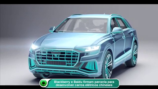 Blackberry e Baidu firmam parceria para desenvolver carros elétricos chineses