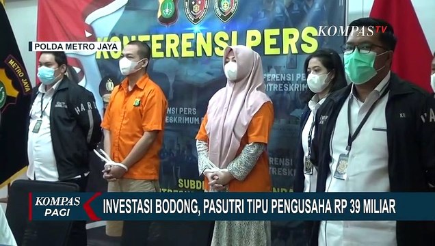 Investasi Bodong, Pasutri Tipu Pengusaha Hingga Rp 39 Miliar