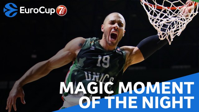 7DAYS Magic Moment of the Night: Jordan Morgan, UNICS Kazan