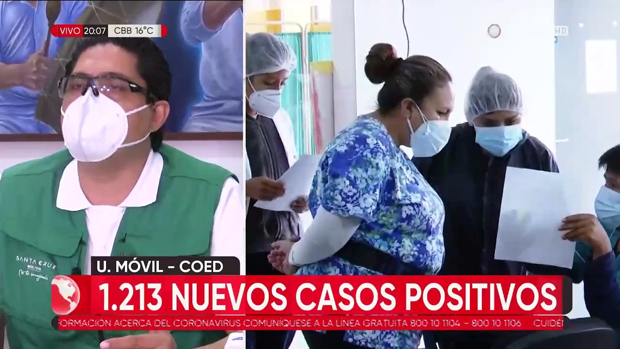 Santa Cruz registra 1.213 casos de coronavirus en un día, la segunda cifra más alta de toda la pandemia en el departamento