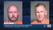 Manhunt continues for escaped inmates