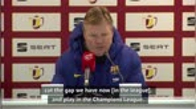 Koeman targeting Copa del Rey glory after Barca avoid Rayo scare