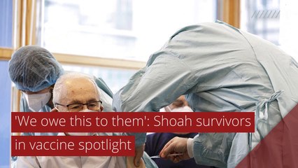 'We owe this to them': Shoah survivors in vaccine spotlight, and other top stories in international news from January 28, 2021.
