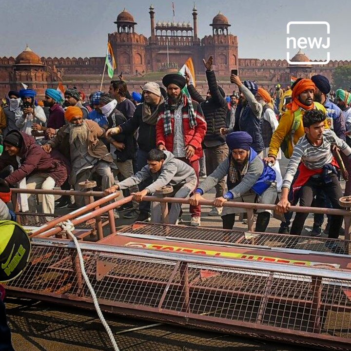 Children Who Were Performing At The Republic Day Parade Fall Victim To The Farmers Protest In Delhi