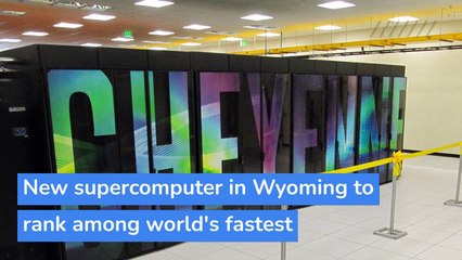 New supercomputer in Wyoming to rank among world's fastest, and other top stories in technology from January 28, 2021.