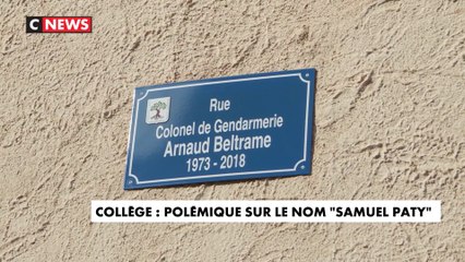 Collège : polémique sur le nom « Samuel Paty »