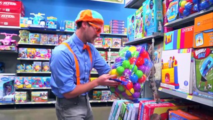 Aprende Los Colores con Blippi Español y Canciones para Niños - 1 Hora