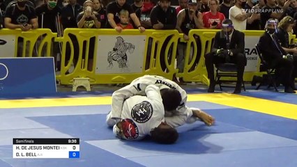 2020 IBJJF Pans - Dominique Bell vs Horlando Monteiro