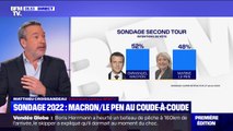 Emmanuel Macron et Marine Le Pen au coude-à-coude en 2022 ?