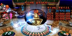 Crash Bandicoot 3 - Tomb Wader (Gem/Crystal) - PLAYSTATION SONY Walkthrough