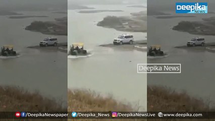 പോലീസ് ജീപ്പിനെ തോല്‍പ്പിച്ച ട്രാക്ടര്‍ ഡ്രൈവര്‍, വൈറലായി വിഡിയോ Tractor Bolero Race Goes Viral