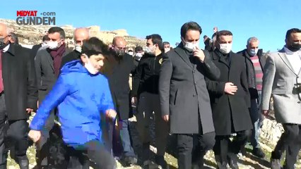 PKK Terör Örgütü tarafından Midyat’ta katledilen 11 vatandaş mezarı başında anıldı