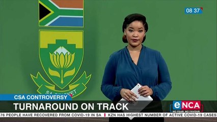 Sports minister says CSA turnaround plan on course