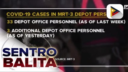 42 tauhan ng MRT-3 kabilang ang dalawang opisyal nito, nagpositibo sa COVID-19; MRT-3, nilinaw na walang nagpositibo na station personnel