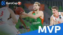 7DAYS EuroCup Week MVP: Jaka Blazic, Cedevita Olimpija Ljubljana