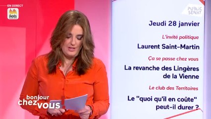 Jérôme Durain et Laurent Saint-Martin - Bonjour chez vous ! (28/01/2021)
