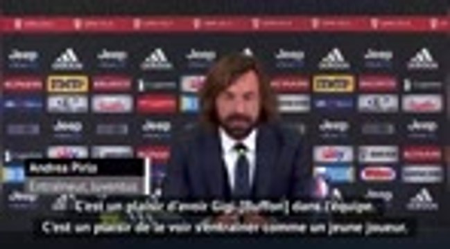 Quarts - Pirlo : Buffon est toujours l'un des meilleurs gardiens du monde