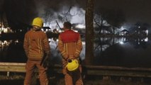 Un incendio devasta parte de un parque de atracciones en Países Bajos