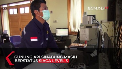 Descargar video: Aktivitas Vulkanik Gunung Api Sinabung Masih Cukup Tinggi