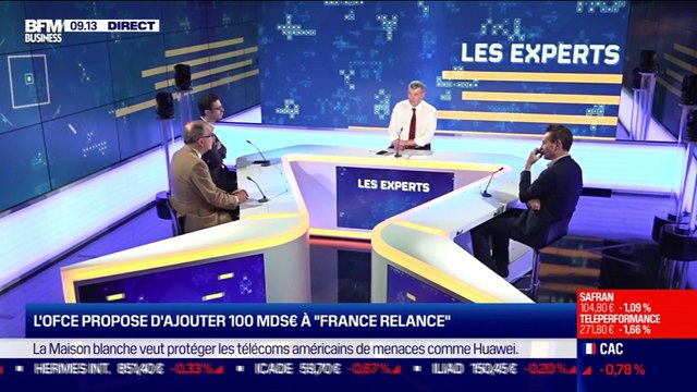 Les Experts : L'OFCE propose d'ajouter 100 milliards d'euros à France relance - 28/01